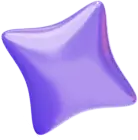 Purple diamond